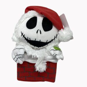 Jack Skellington Santa Chimney Plush Animated Disney Nightmare Before Christmas